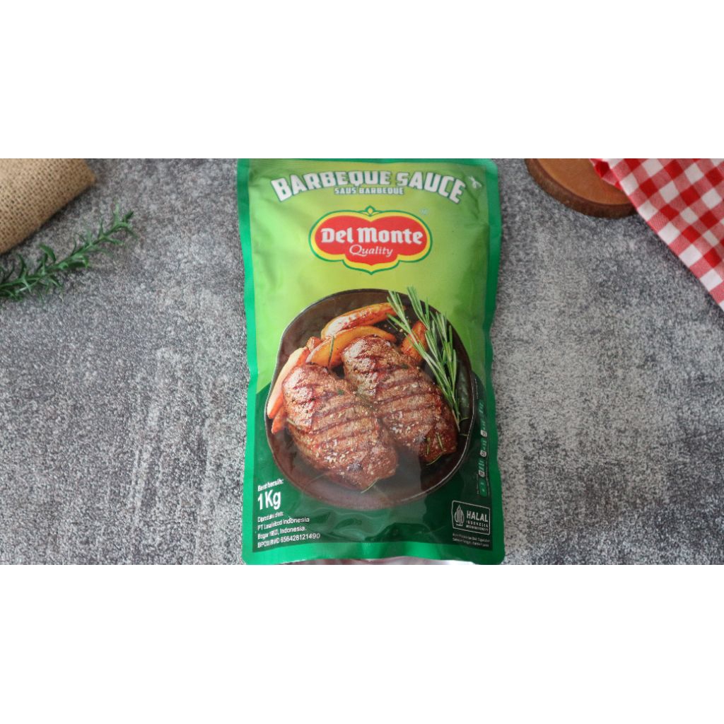 

BBQ saus 1kg Delmonte
