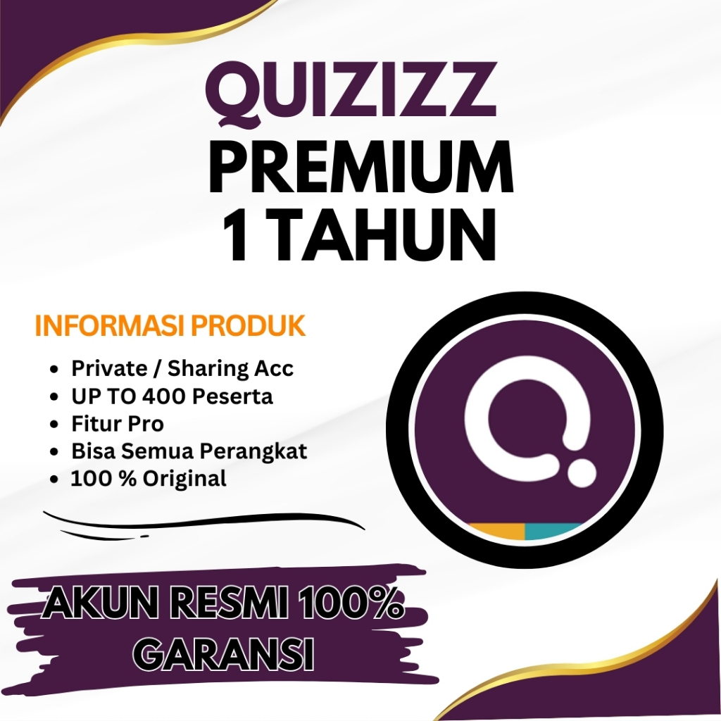 Quizizz Premium 1 Tahun Garansi Resmi