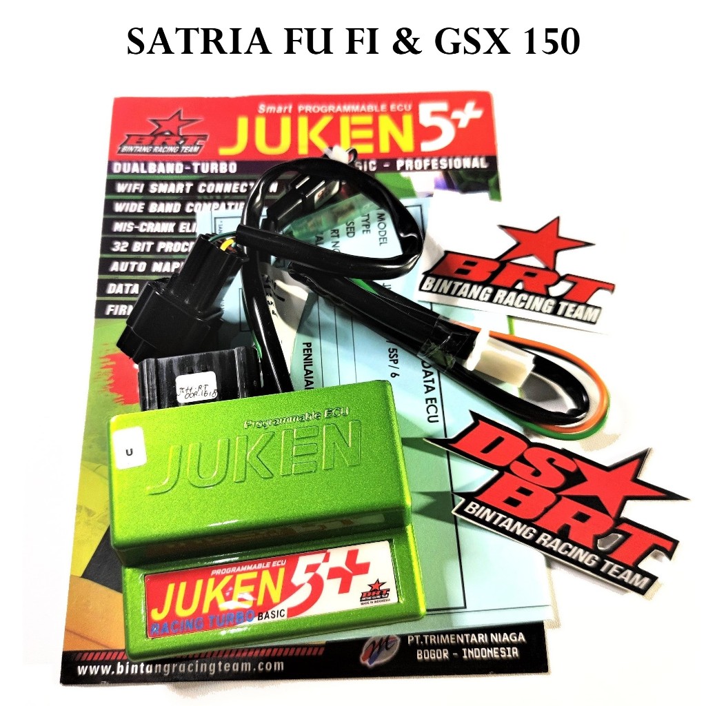 ECU BRT JUKEN 5++ Plus Plus BRT SATRIA F 150 FU FI & GSX 150 PRO Racing Turbo Dualband