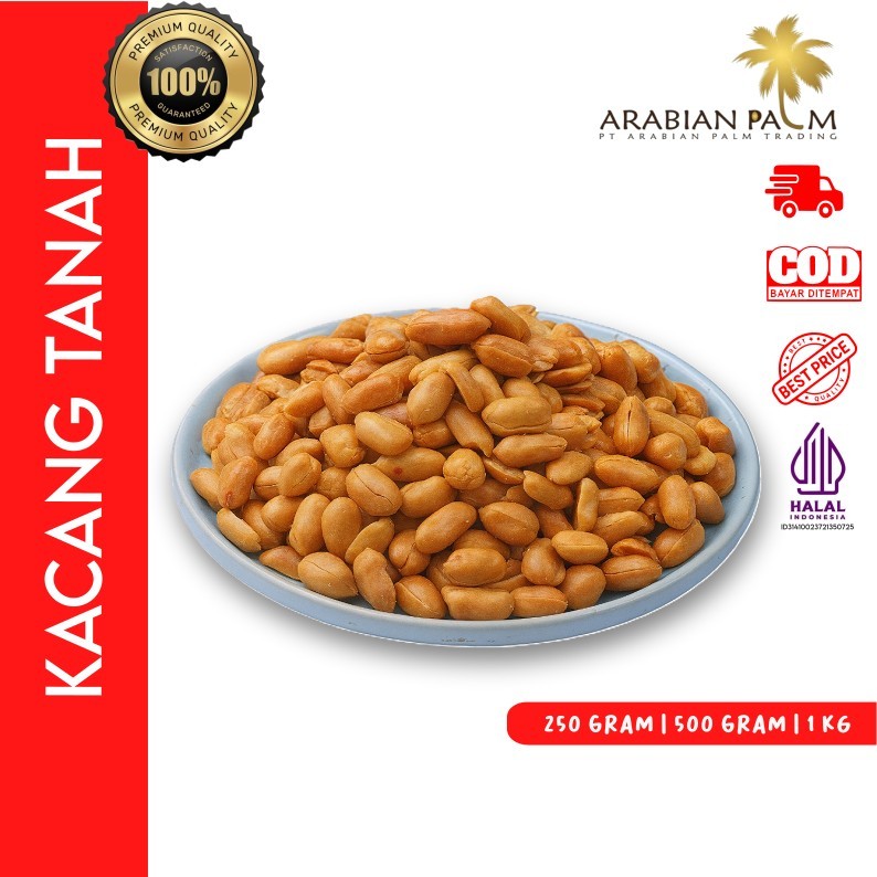 

Peanut Roasted Loose – Kacang Tanah Panggang Tanpa Kulit, Gurih & Renyah