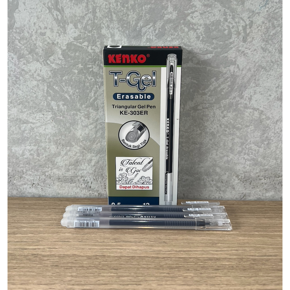 

1 Pack Pulpen Kenko T-Gel KE-303ER