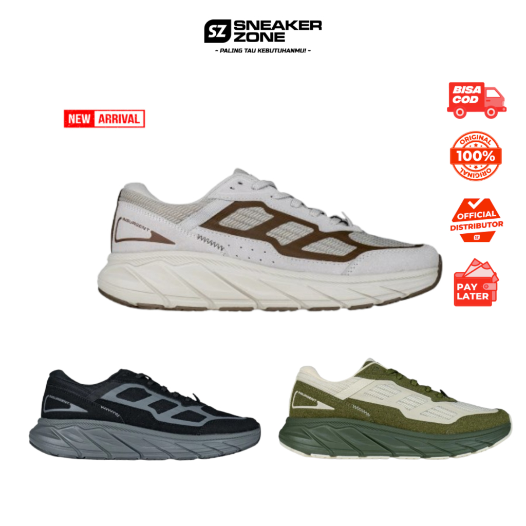 SEPATU SNEAKERS UNERD INSURGENT - SEPATU CASUAL UNERD - OOTD - SNEAKER