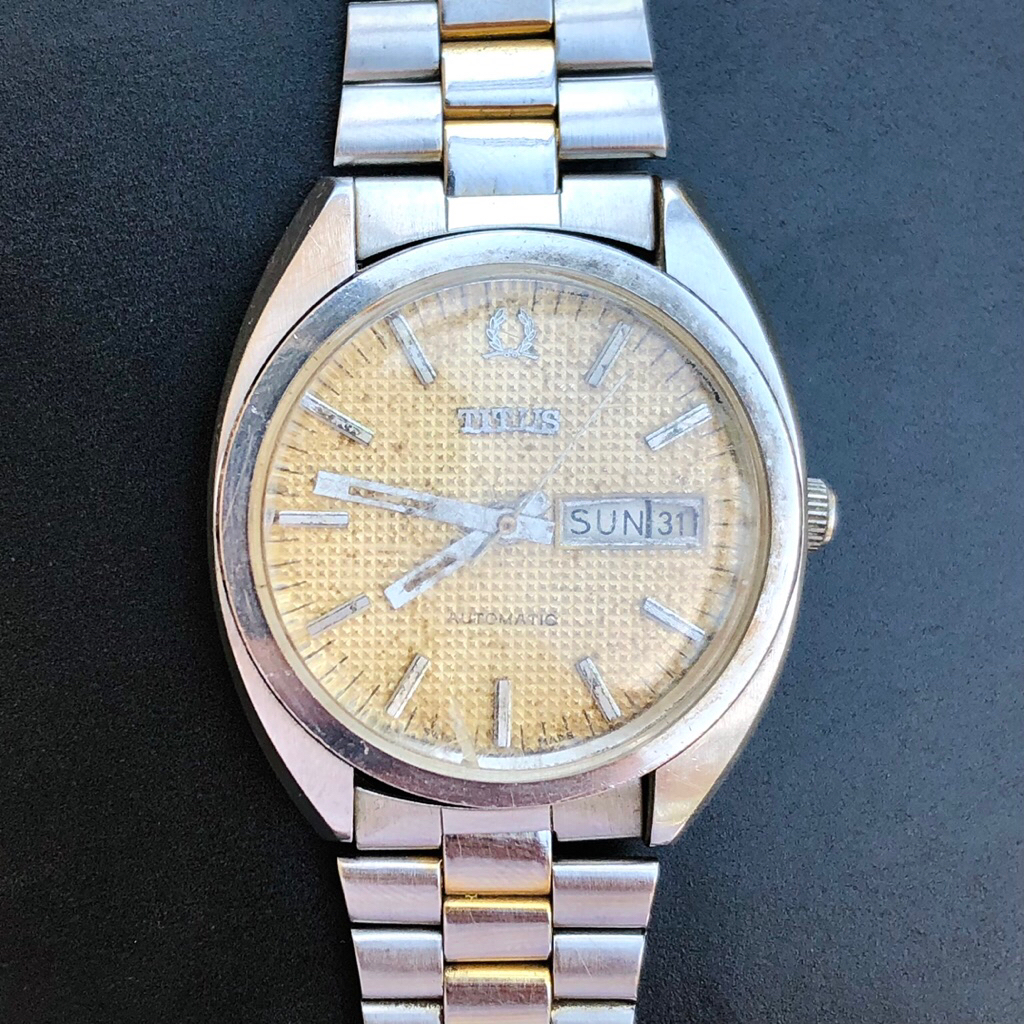 SOLVIL ET TITUS 17 JEWELS / JAMTANGAN PRIA AUTOMATIC ORIGINAL TITUS / JAMTANGAN VINTAGE