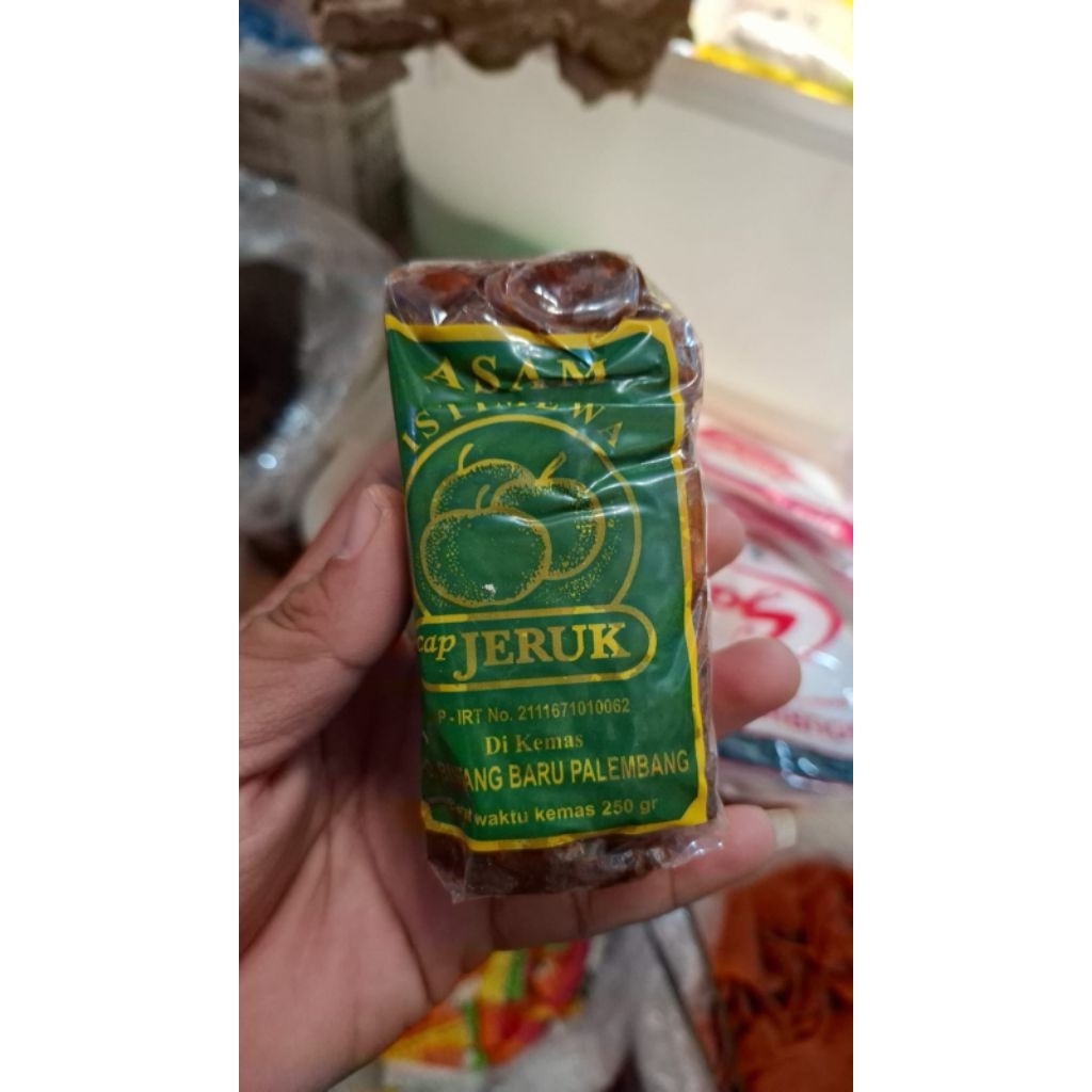 

ASAM JAWA CAP JERUK ASLI PALEMBANG 250 gram