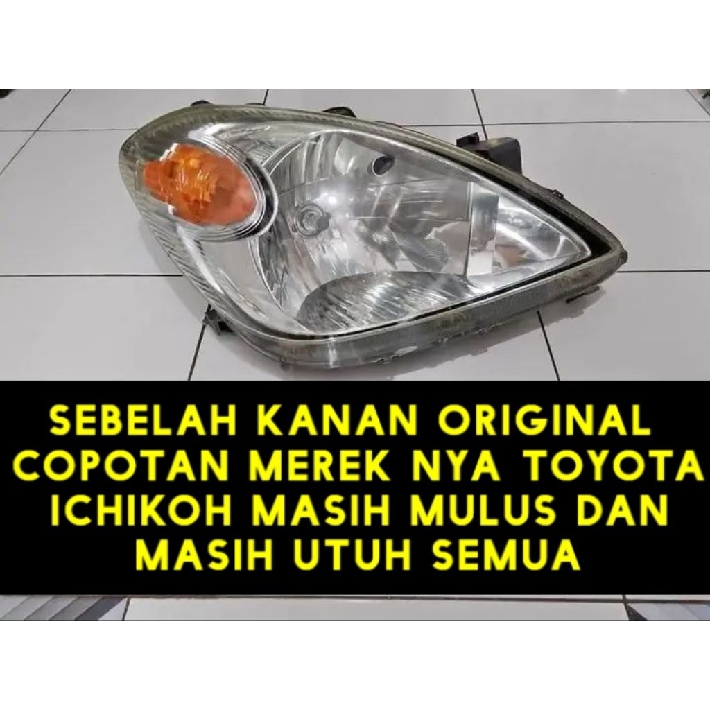 headlamp lampu depan Avanza 2004 2005 Ori copotan