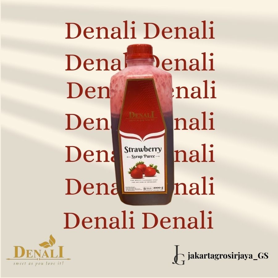 Denali Strawberry Pure Smoothies 2000 gr