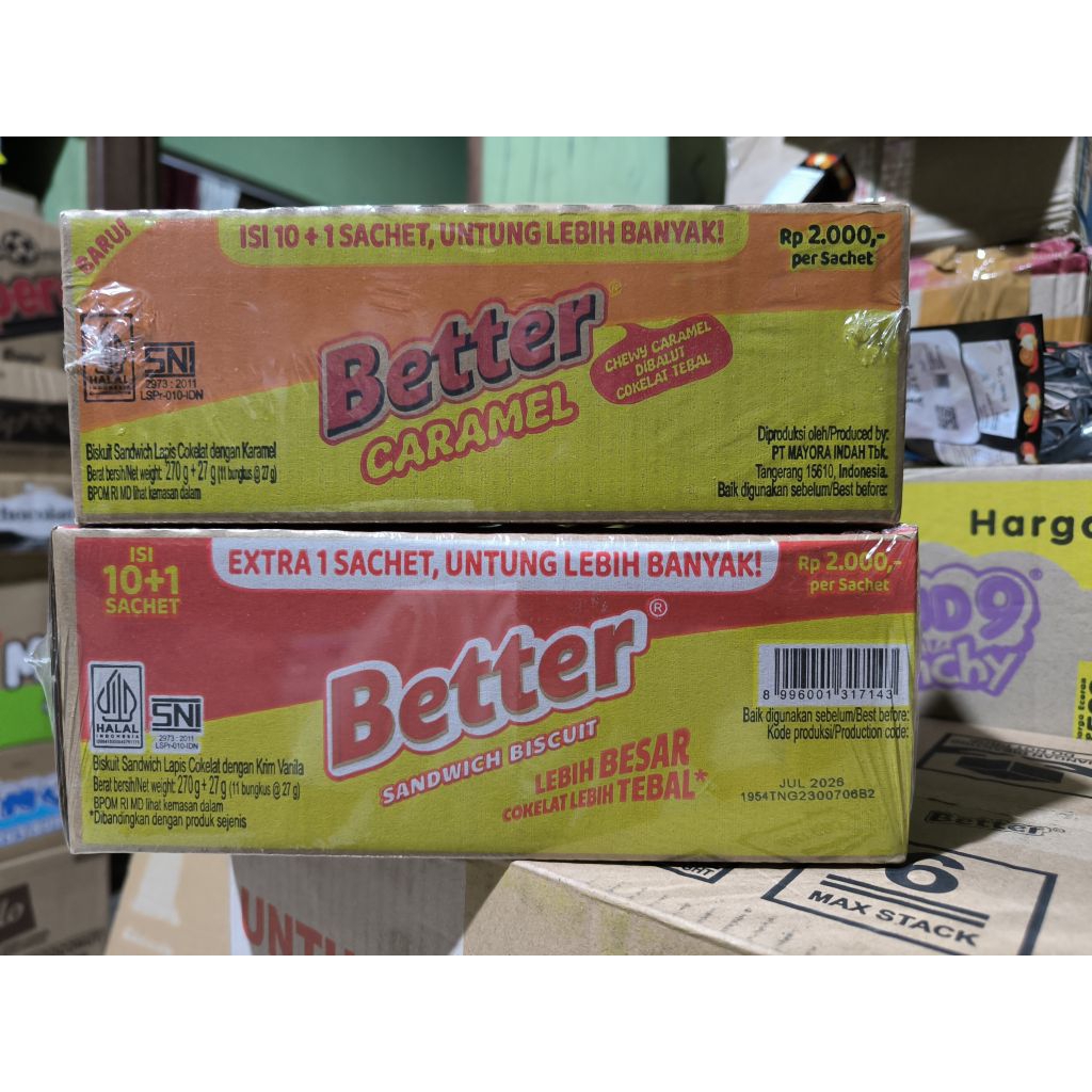 

Better Sandwich isi 10 pcs