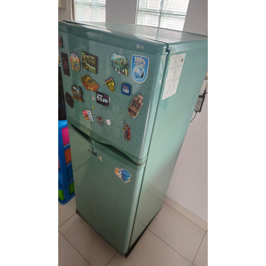 Kulkas LG type GR2128V Expresscool 2 Pintu Hijau [second]