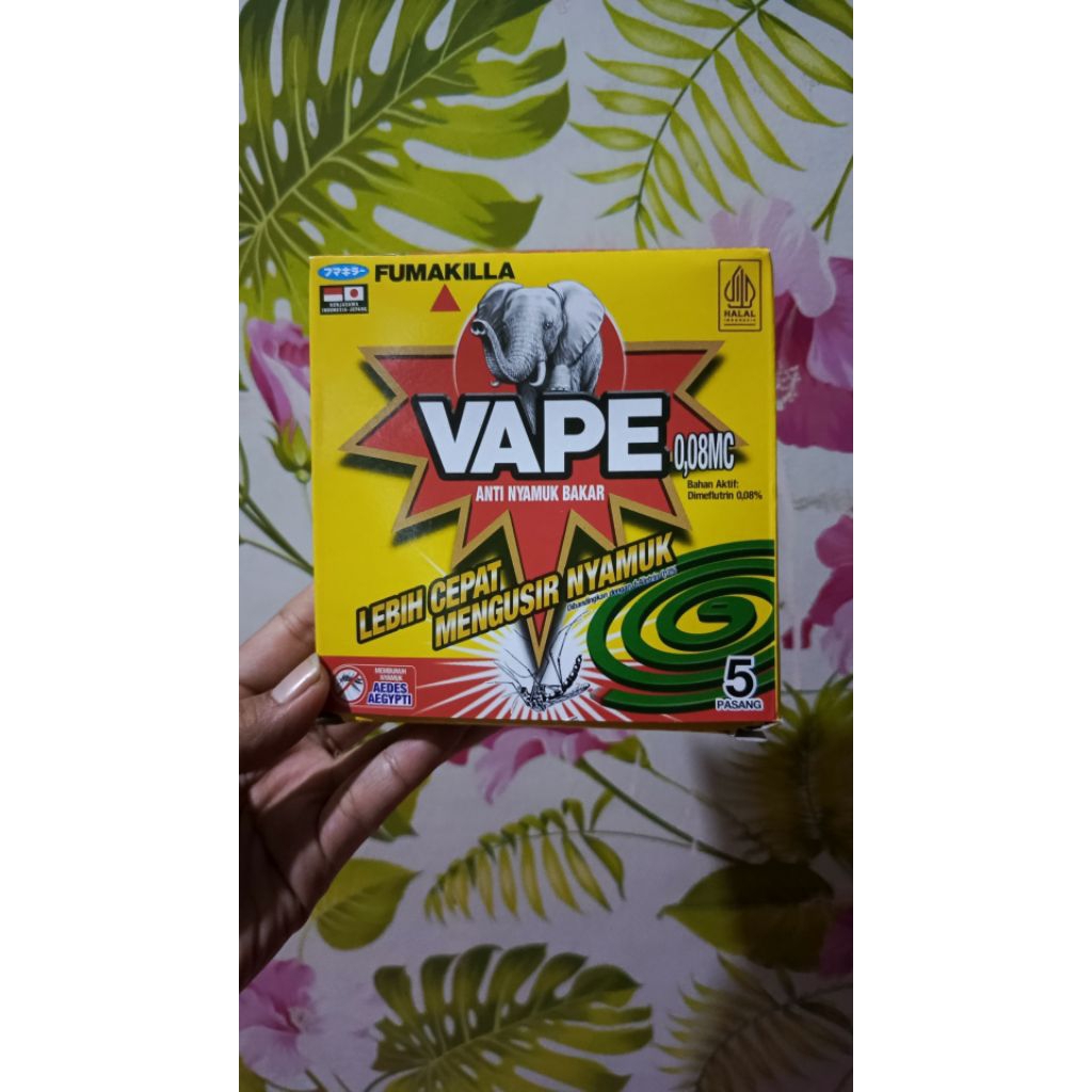 Obat nyamuk bakar Fumakilla Vape 5 Pasang
