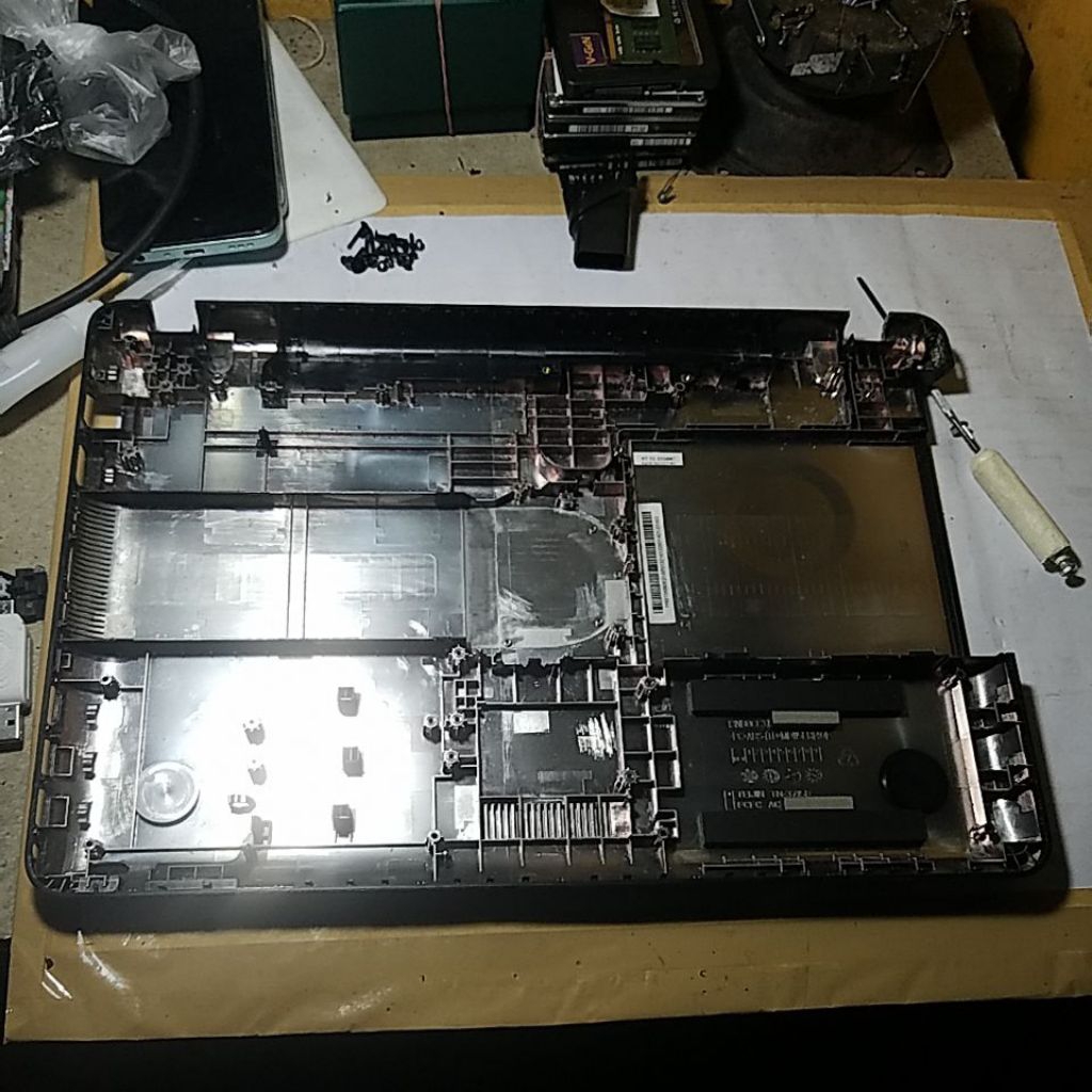 Original cabutan bottom backcasing kesing casing mesin mobo motherboard bawah Asus X441N X441S X441M