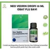 Neo Vedrin Drop 10Ml - Obat Pilek Flu Bayi