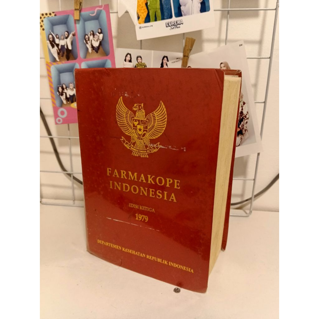 PRELOVED FARMAKOPE INDONESIA EDISI KETIGA TAHUN 1979 ASLI BUKU ANAK FARMASI, KEFARMASIAN, OBAT-OBATA