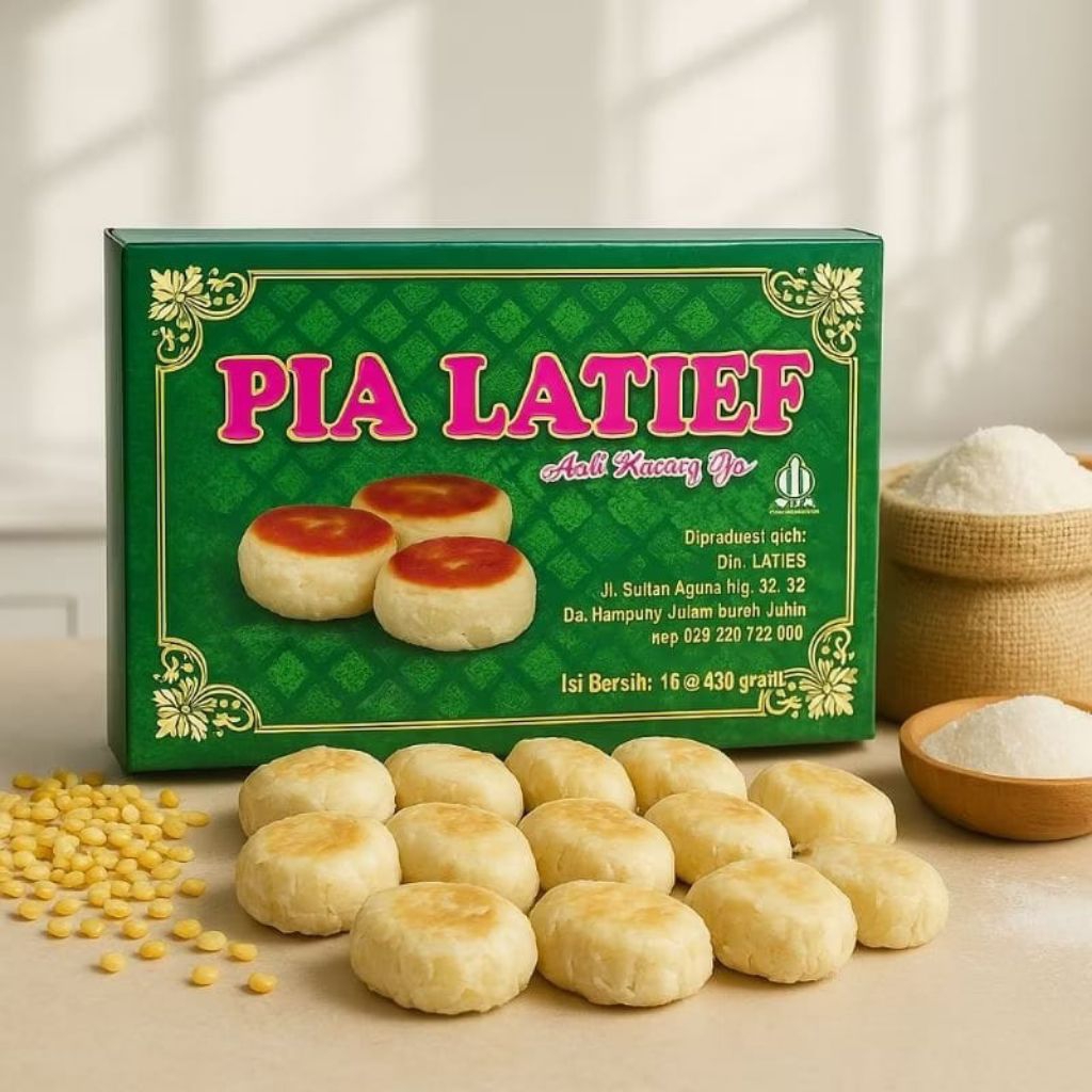 

Bakpia Basah / Kering PIA LATIEF Oleh - oleh Khas KEDIRI isi 10 PCS