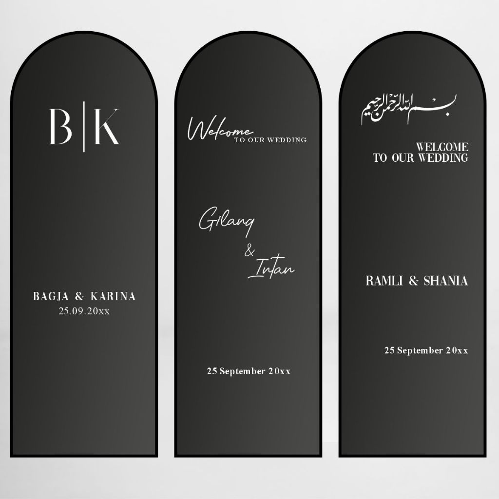 

Stiker Cutting Welcome Sign | Sticker Wedding Sign Mirror | Sticker Engagement | Stiker Kaca Wedding