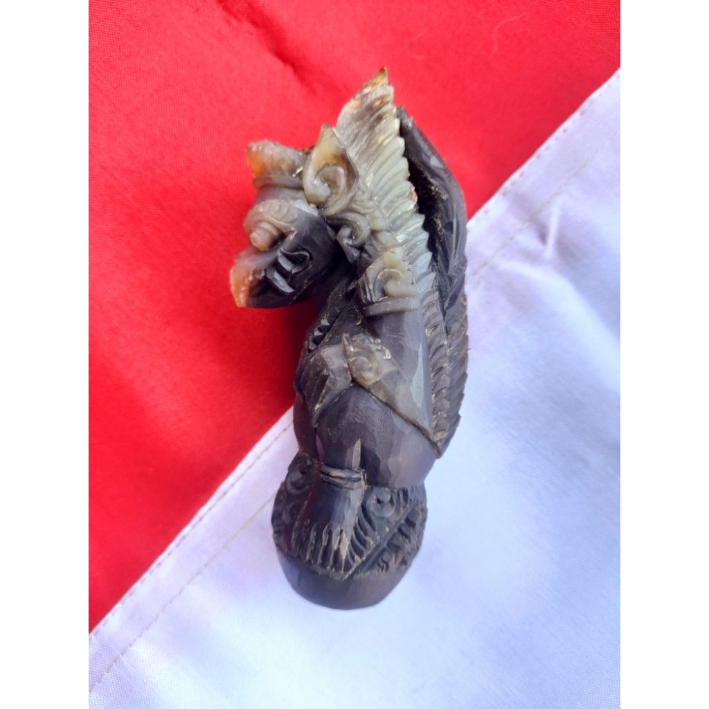 Jatayu 9cm Tanduk bule [ deder keris [ Handle keris no 126