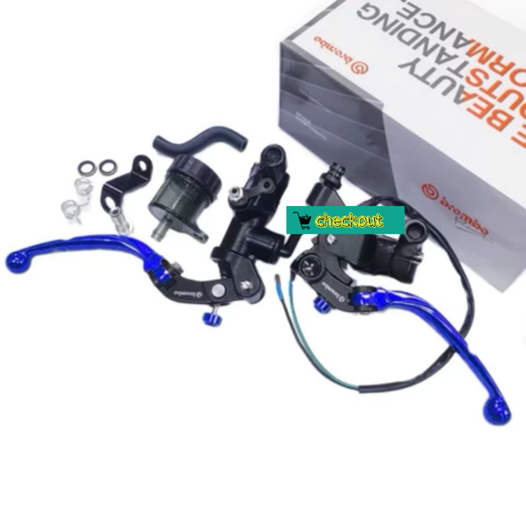 Master Rem RCB Brembo Set Copy Accosato RCB S1 Master Rem Radial Tabung Smoke Copy Accosato Master R