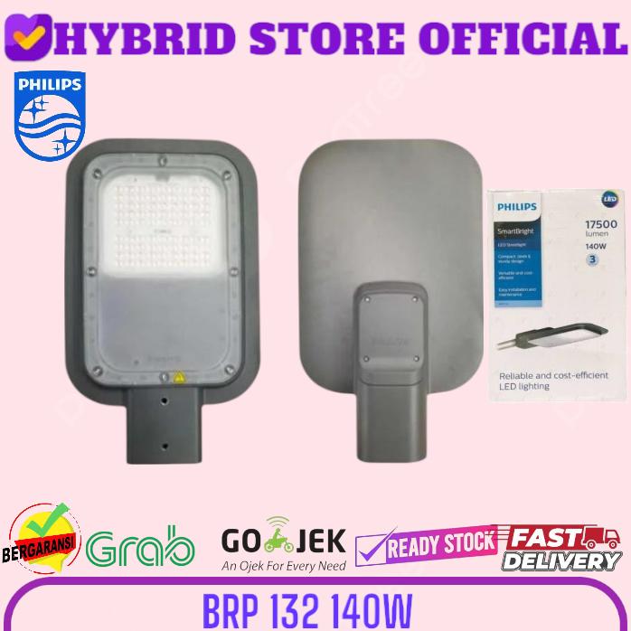 LAMPU JALAN PJU PHILIPS BRP132 140W 4000K 17500 LUMEN - LAMPU PHILIPS BRP 132 140 W LED