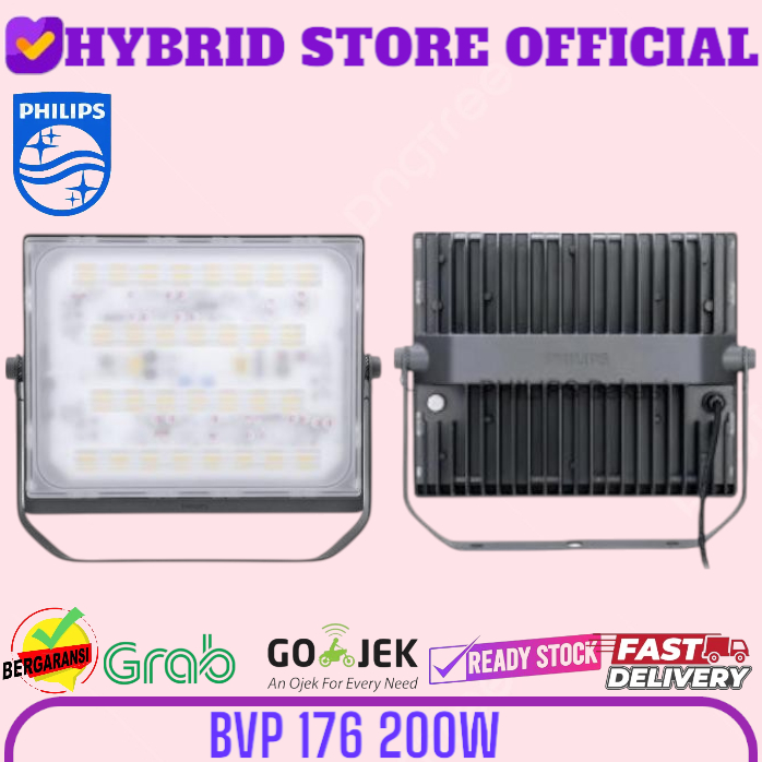 PHILIPS BVP176 200W 5700K - LAMPU TEMBAK PHILIPS BVP 176 200 W 200 WATT COOL WHITE