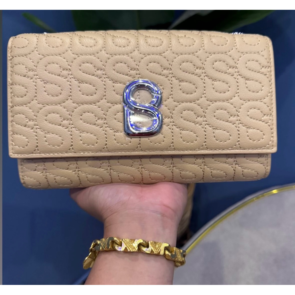 Luna Wallet Chain Bag Buttonscarves Taffy NEW