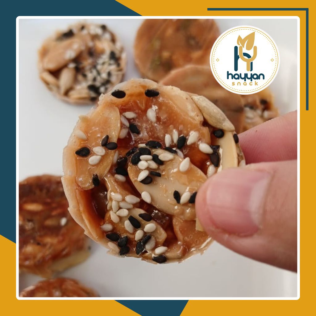 

[400ml] Florentine Cookies/Noga Kacang Sultan/Ting ting Kacang/Kue Kacang/Crispy Almond