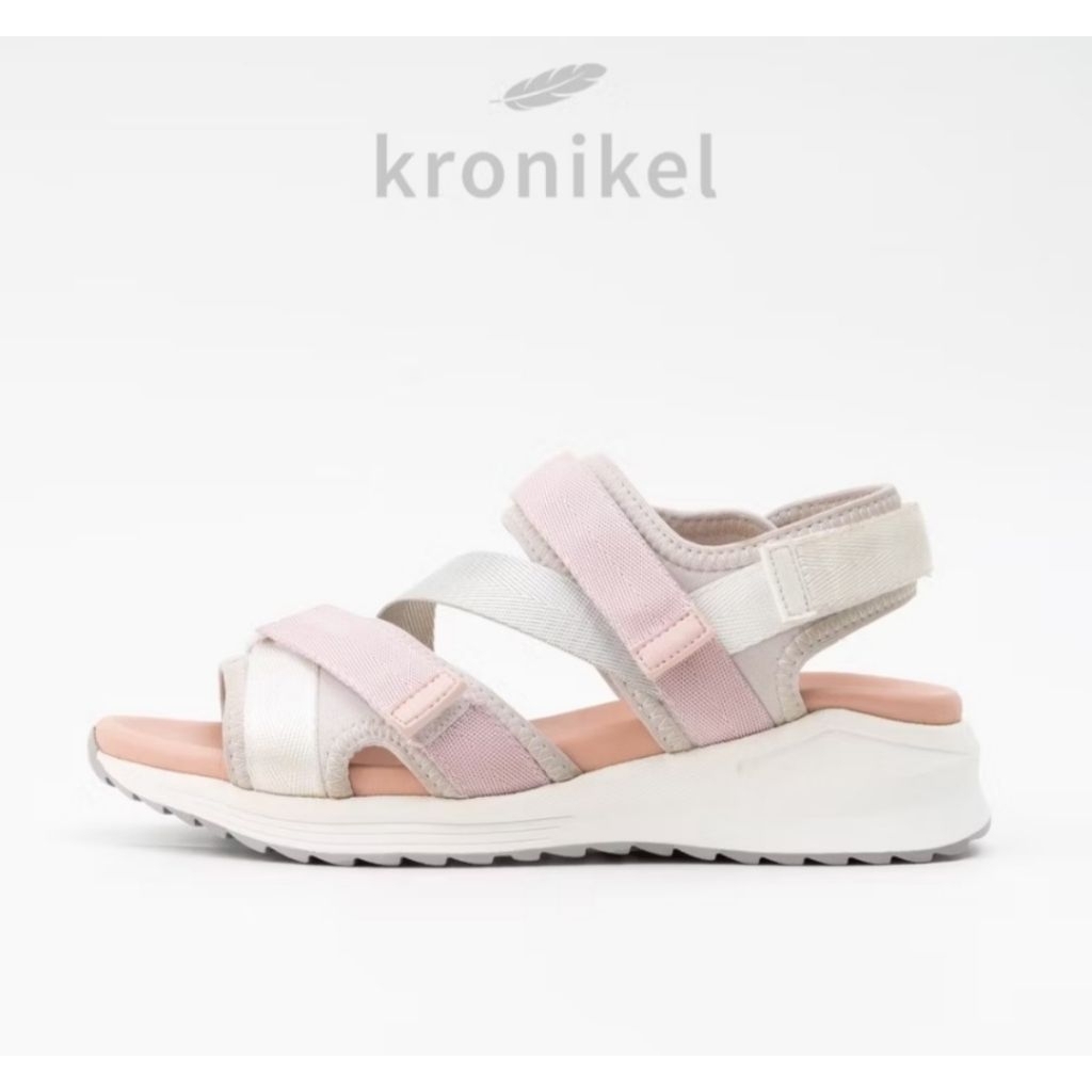 preloved sepatu sandal kronikel series Luna icy pink