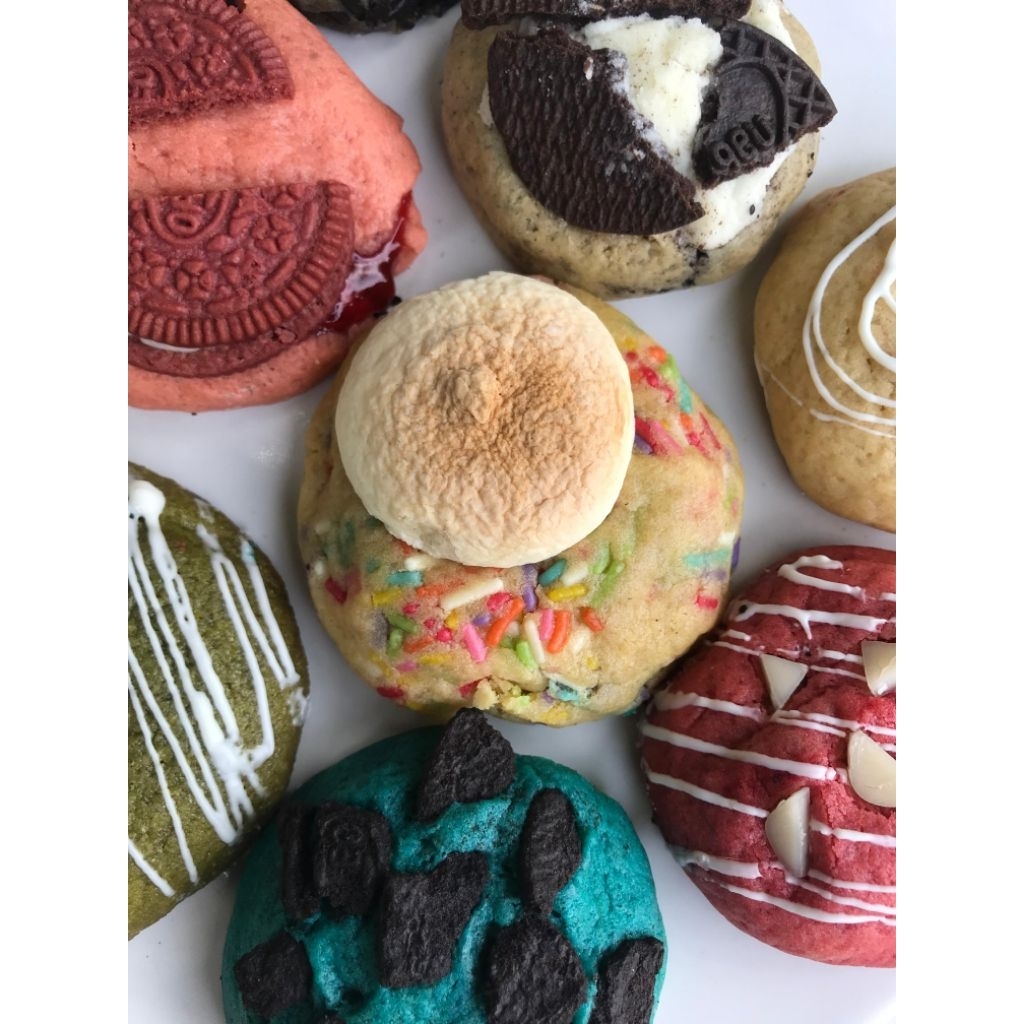 

MARSH SPRINKLE BLISS | soft cookie | kue | termurah di indonesia by softies.cookie