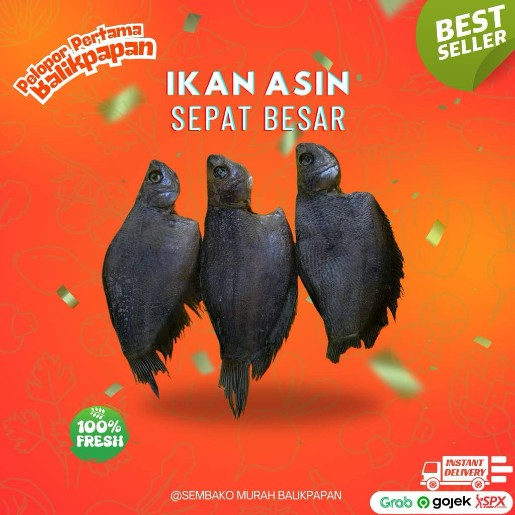 

ikan asin sepat besar