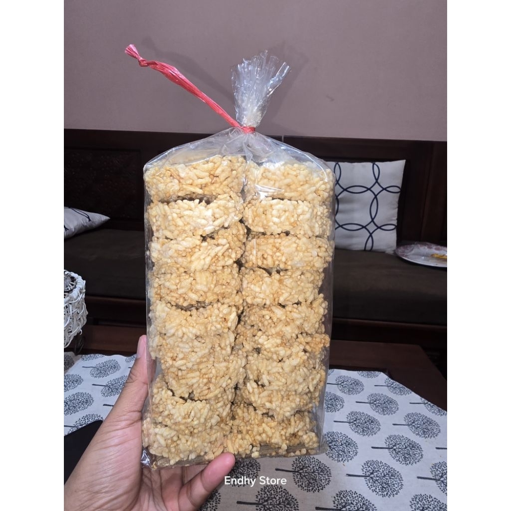 RENGGINANG TERASI KHAS CIREBON KEMASAN 500 GRAM