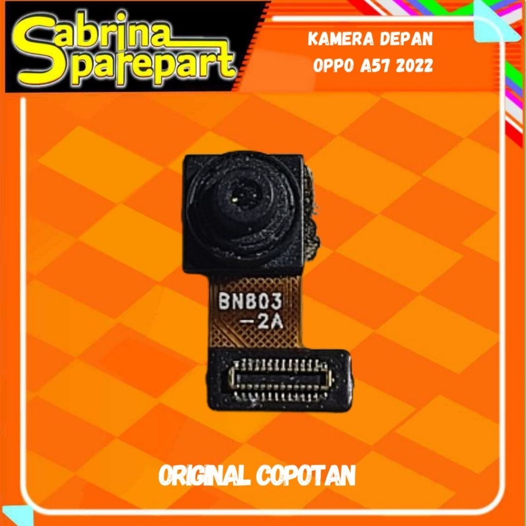Kamera Depan Oppo A57 2022 4G second  Copotan