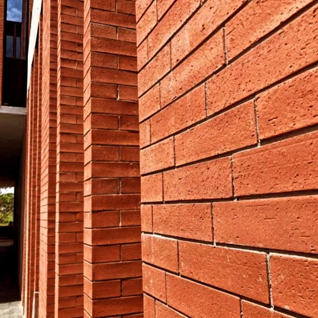 Bata tempel dinding. bata tempel terakota, bata tempel ekspose, bata tempel merah, bata tempel merah