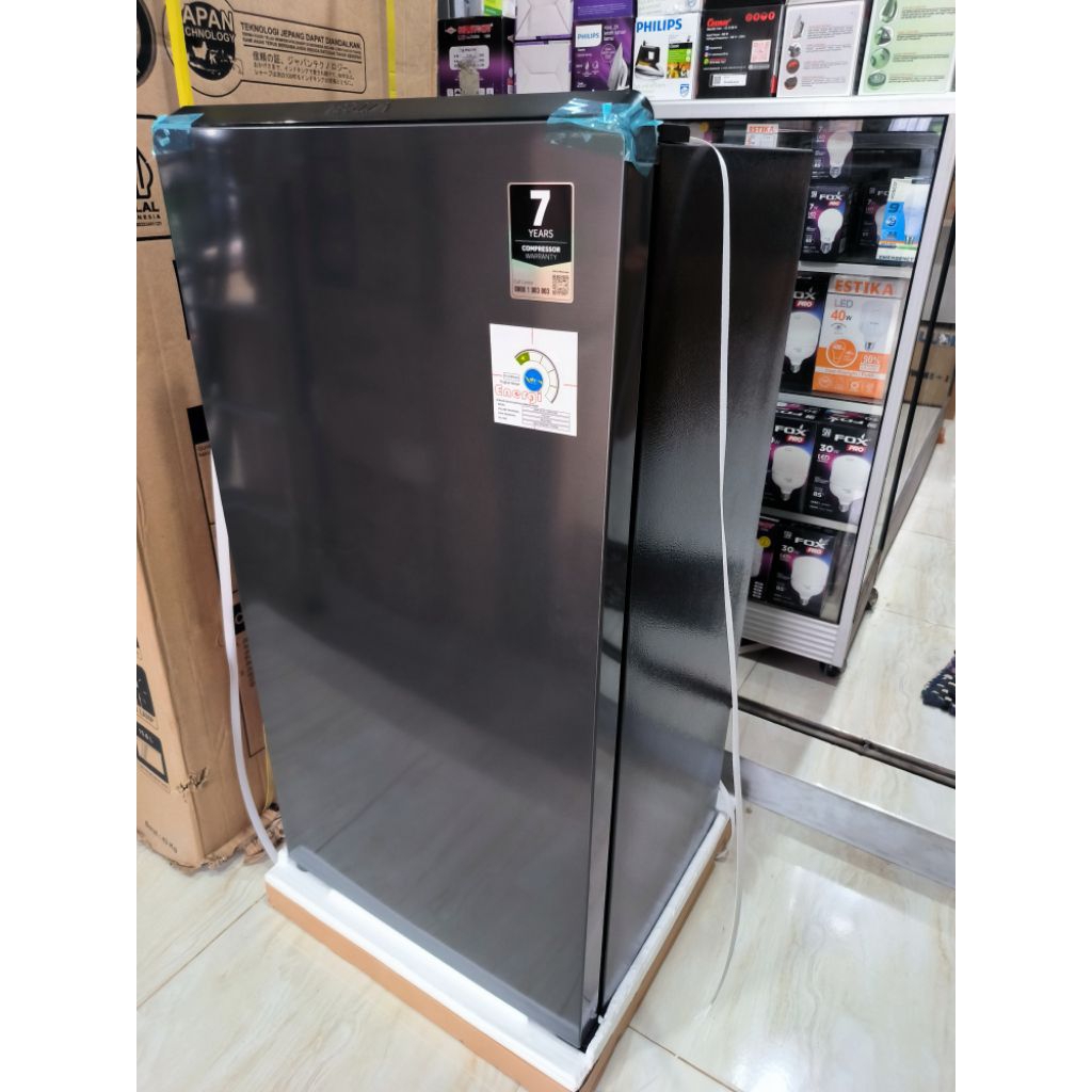 kulkas aqua 185 DS / kulkas aqua 1 pintu bergaransi resmi