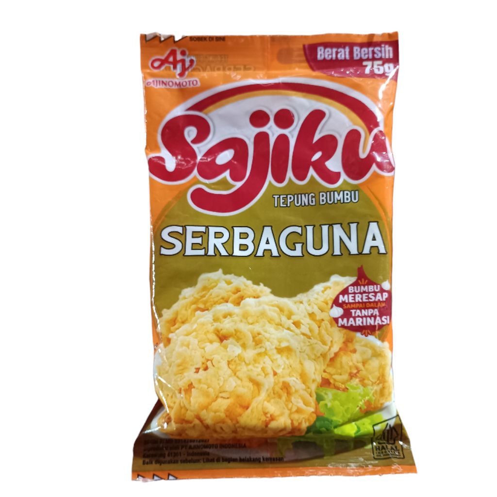 

Sajiku Tepung Bumbu Serbaguna Kentucky 75gr Kentaki