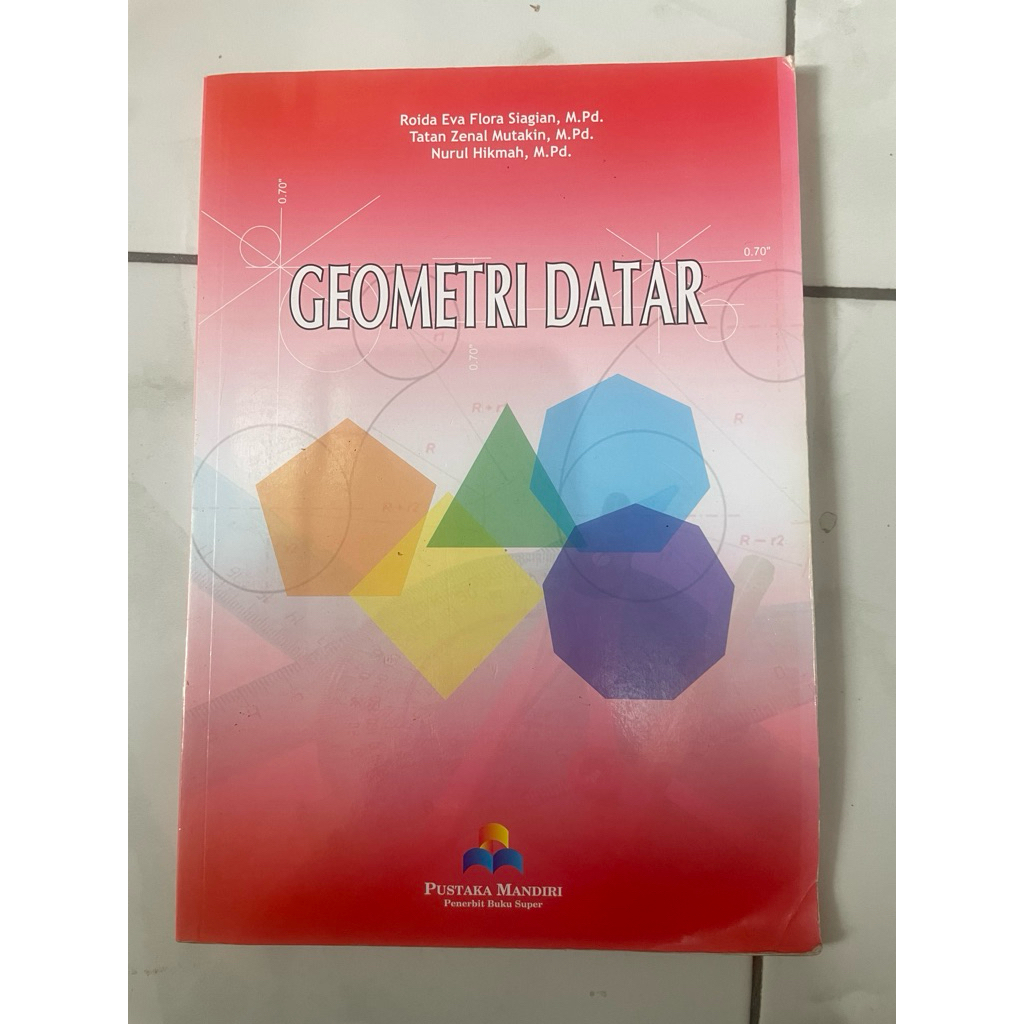 Preloved Buku Geometri Datar (UNINDRA) Pustaka Mandiri