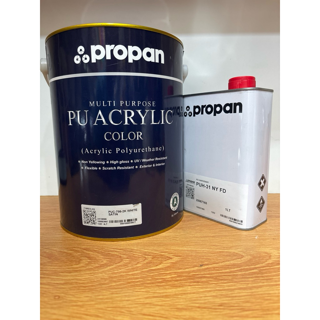 propan pu-puc-786-2k white satin-5literset-cat duco