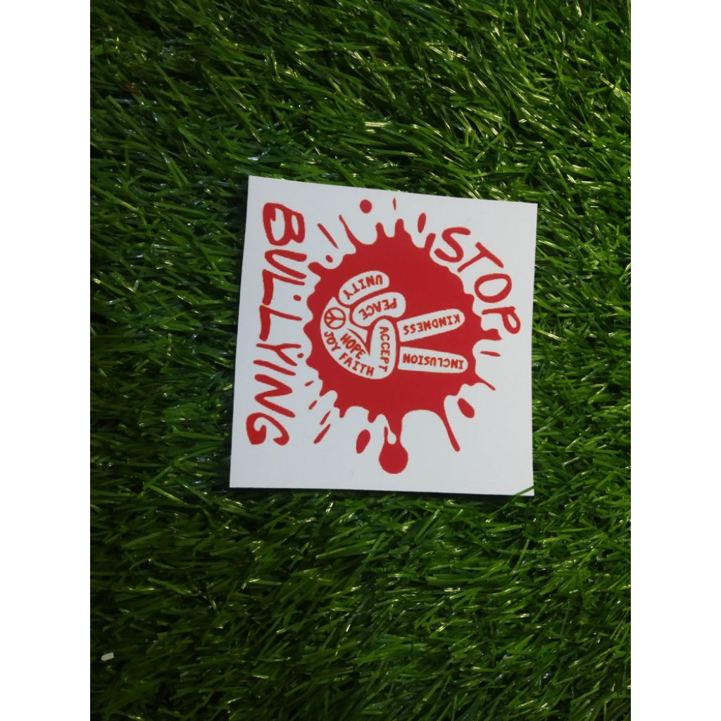 

stiker vinyl stobullying