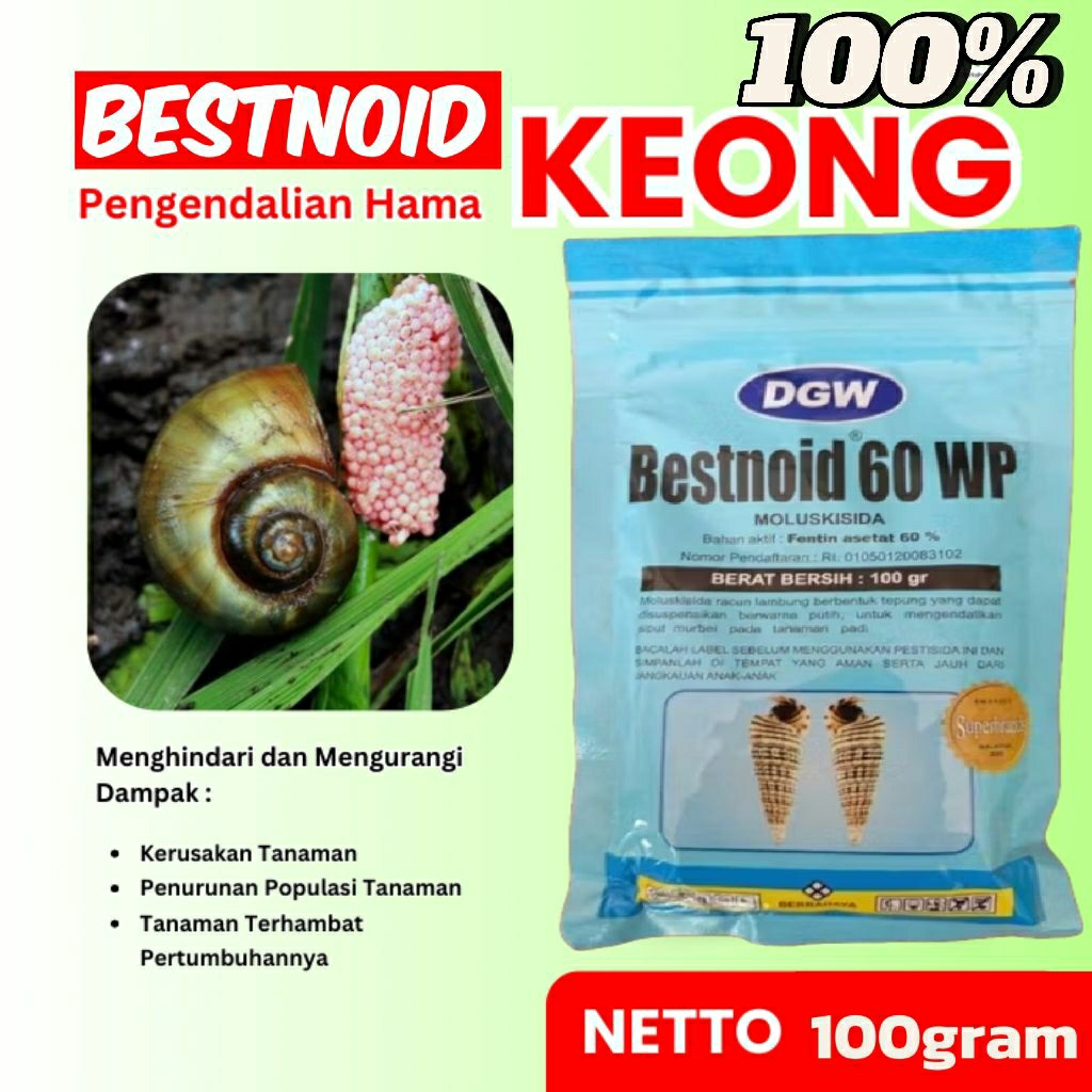 Bestnoid 100gram racun keong