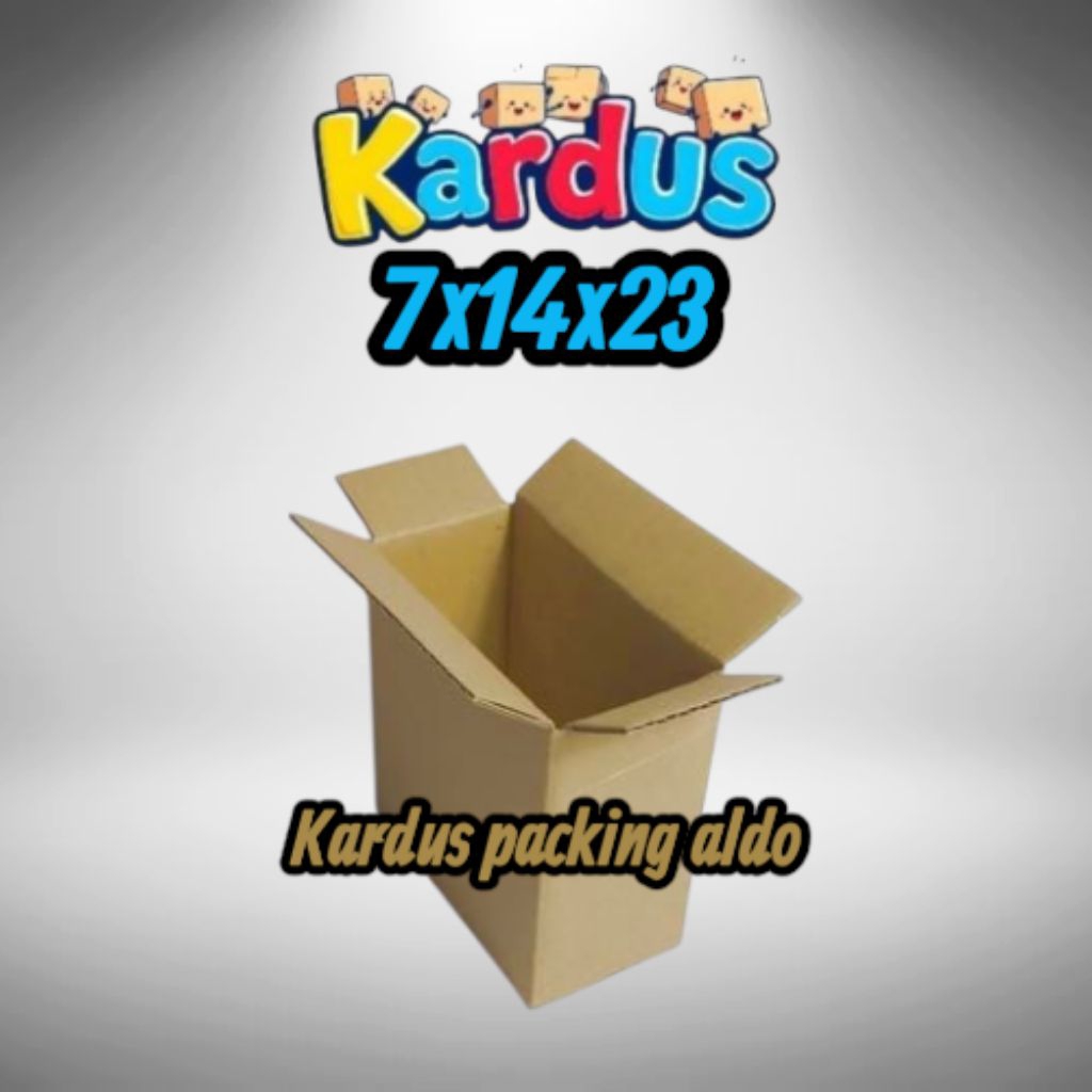 

kardus box packing 7×14×23