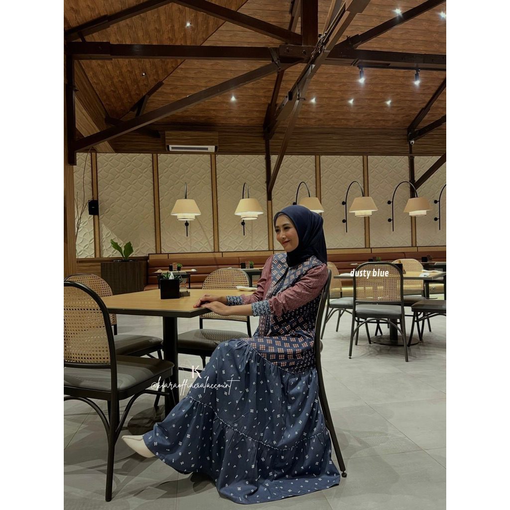 Salsabila dress misloly Ready Stok