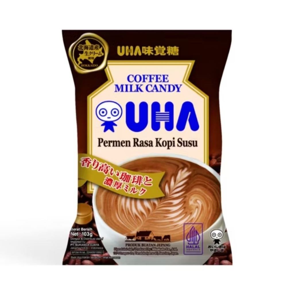 

UHA Coffee Milk Candy 103g