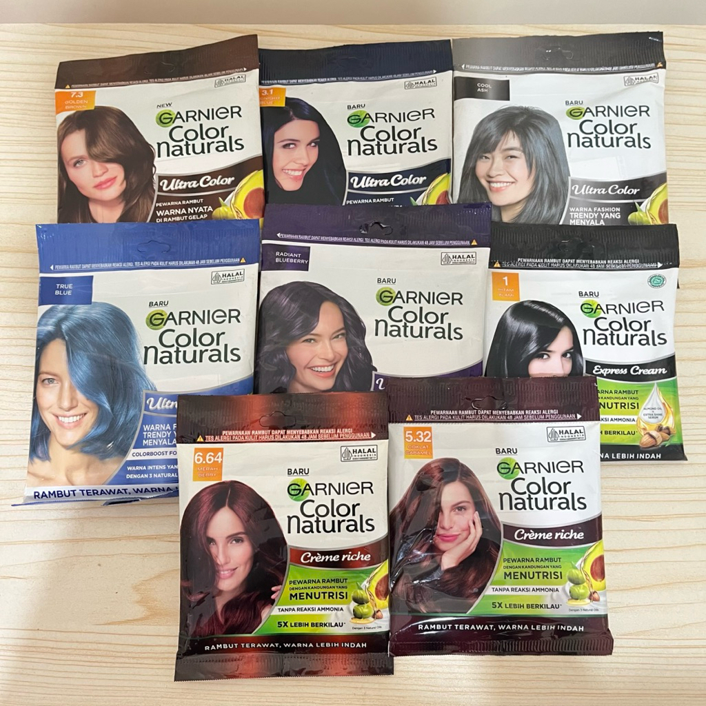 Garnier Hair Colour Naturals Pewarna Semir Rambut