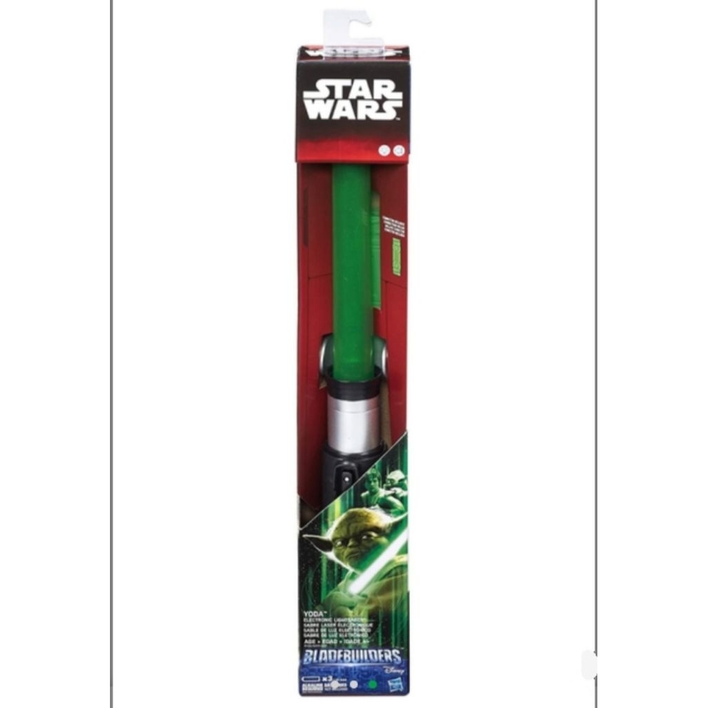 Star Wars Bladebuilders YODA Electronic Lightsaber Hasbro