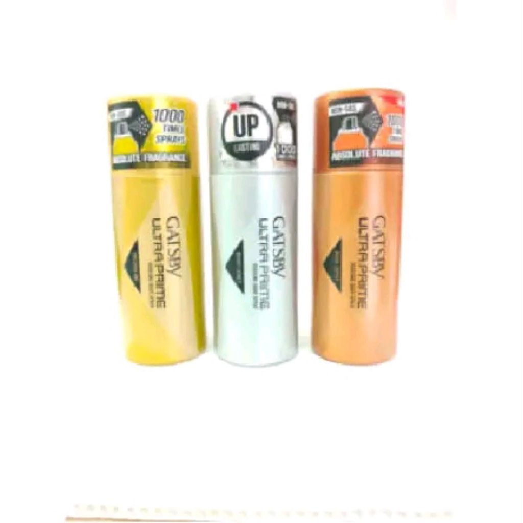 parfum pria GATSBY Ultra Prime Deo Spray  150ml kemasan kaleng