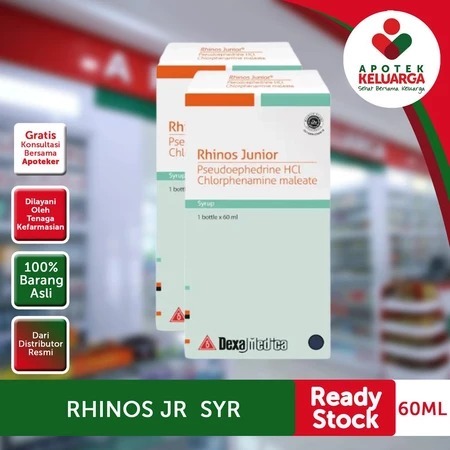 RHINOS JUNIOR SIRUP #OBAT FLU ANAK