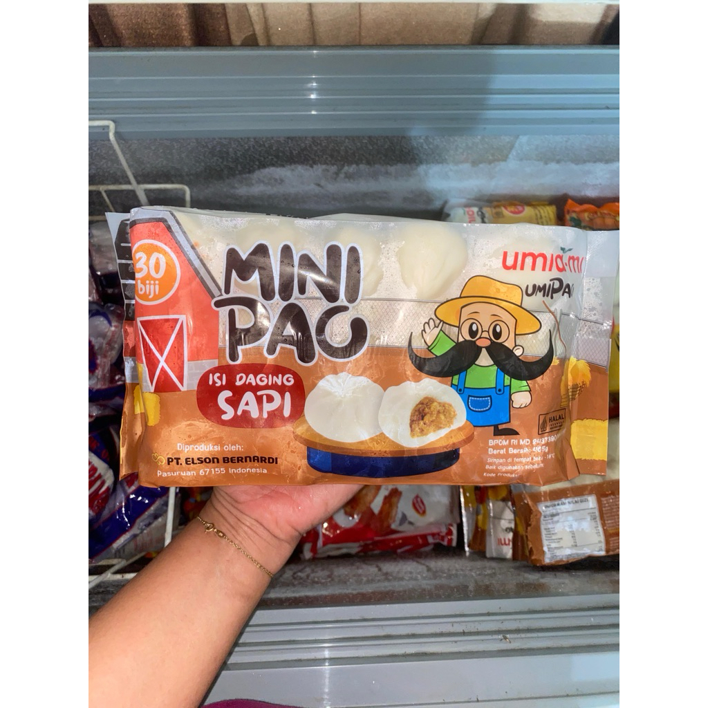 Bakpao Mini Pao isi 30 Rasa Ayam / Daging Sapi