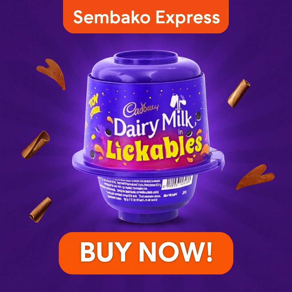 

Cadbury Dairy Milk Lickables Cokelat Lezat Isi Mainan