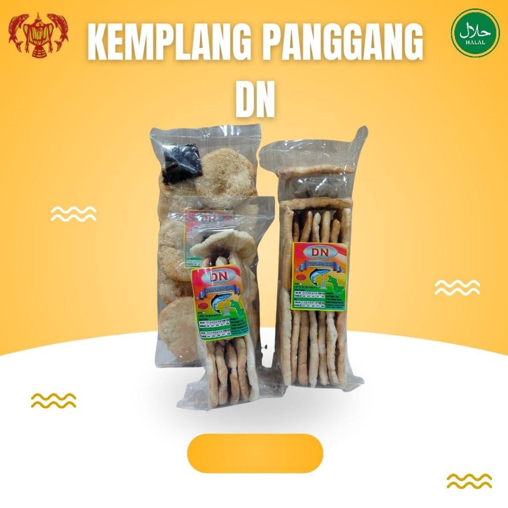 

Kemplang panggang khas Bangka dari Belinyu cap DN
