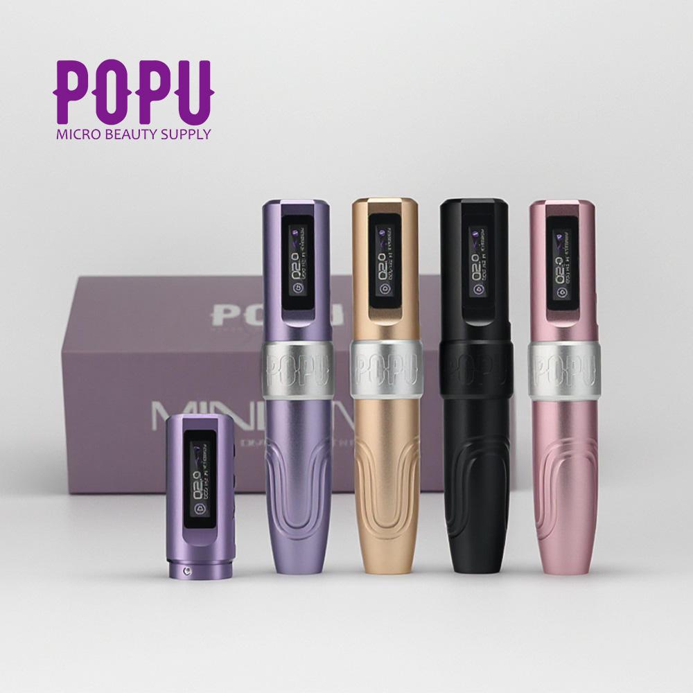 POPU Mini Diva Low Voltage 2V 1 Extra Battery Pack Hair Scalp Smp PMU Tattoo Machine Pen Wireless/ M