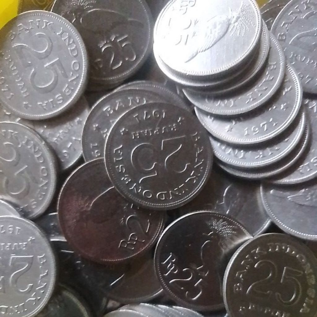 25 RUPIAH KOIN TAHUN 1971