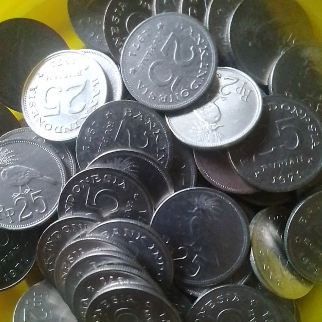 UANG KUNO 25 RUPIAH TAHUN 1971