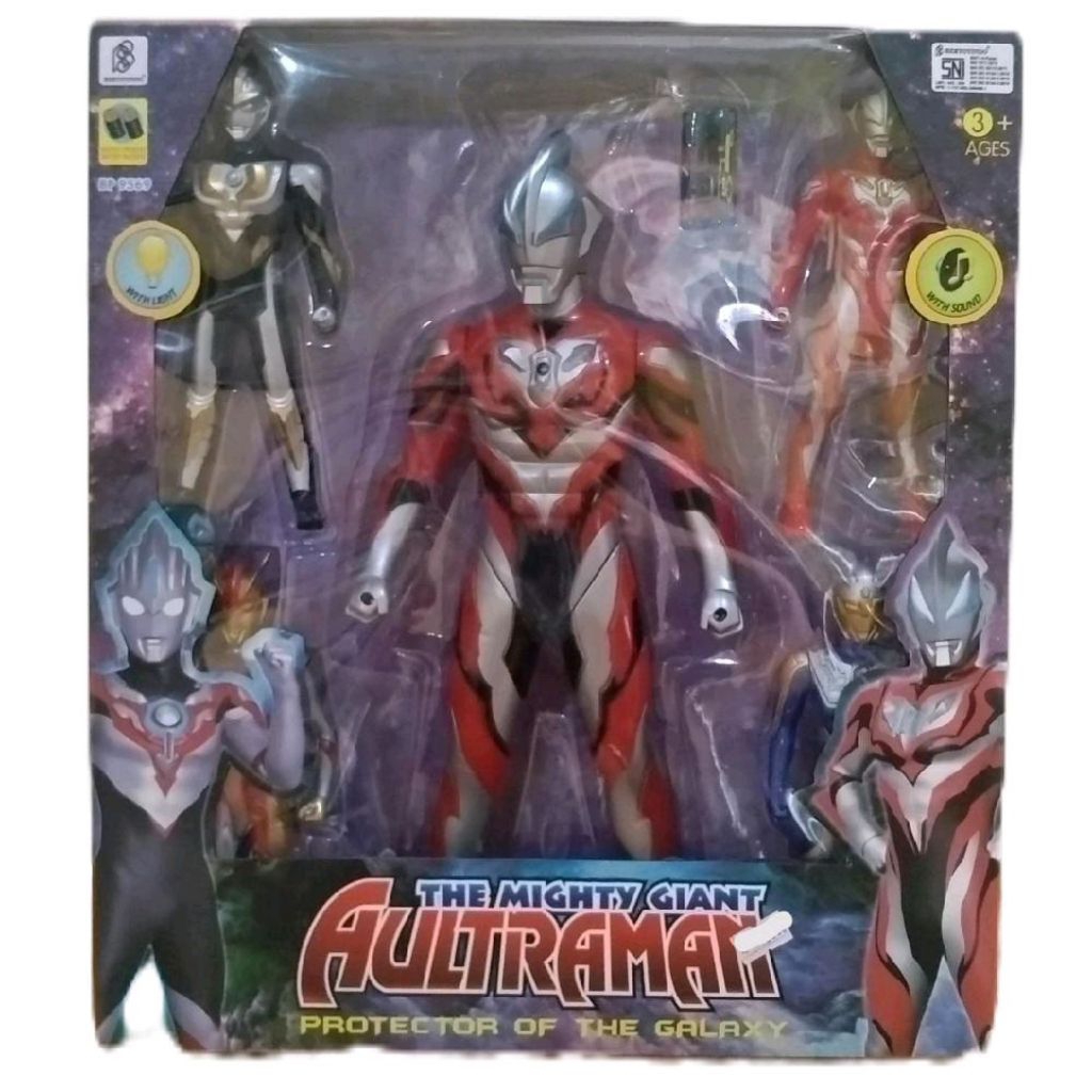 DLL Toys Mainan Ultraman Set banyak varian. ultraman box, ultraman kotak, ultraman kemasan, mainan U